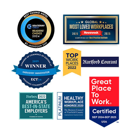 Mohegan Sun Employment Awards